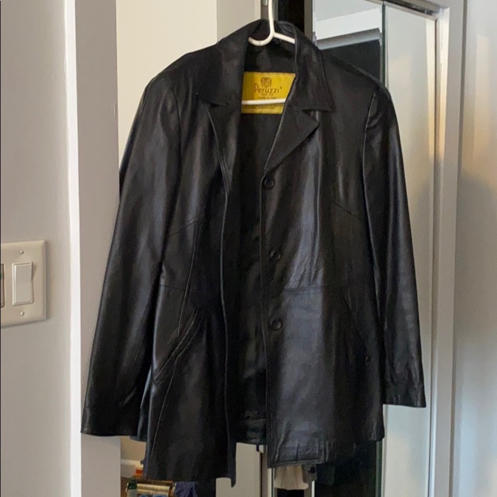 Leather jacket Made in Italy